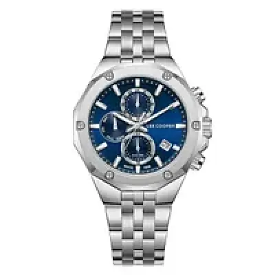 Men Multi Function Dark Blue Dial Watch - LC08104.390