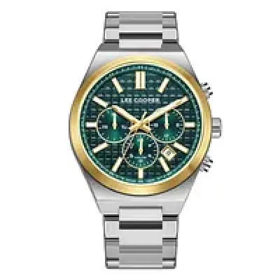 LEE COOPER Men Multi Function Dark Green Dial Watch - LC08084.270