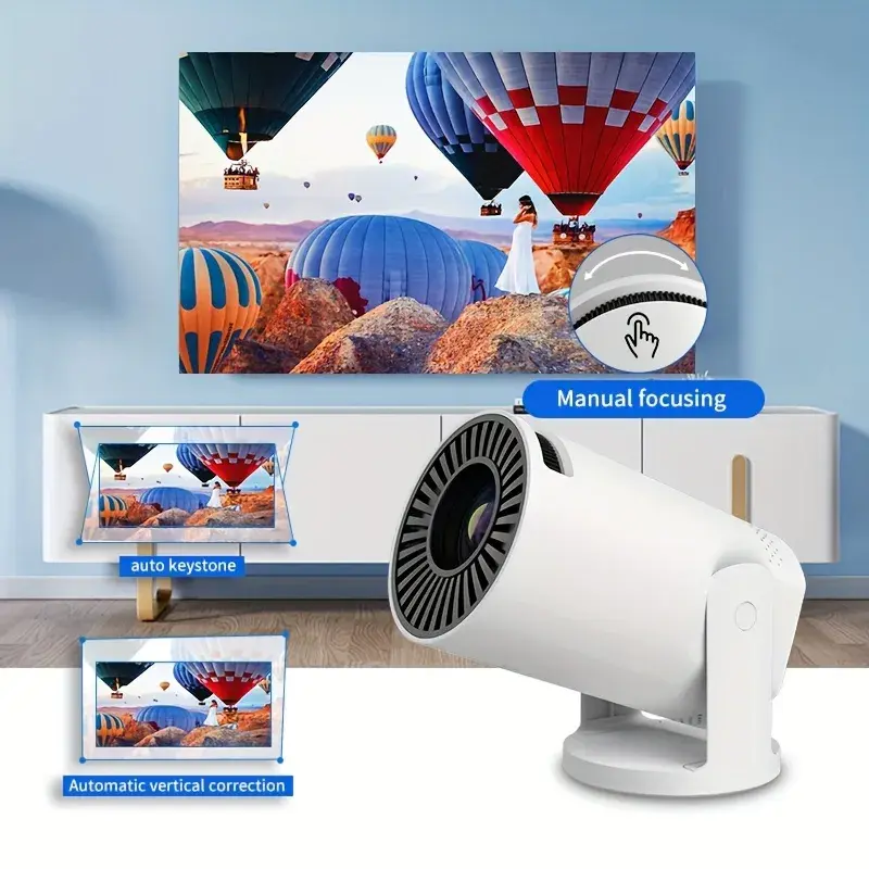 BESUS Mini Projector Q5 Portable 1080P Projector