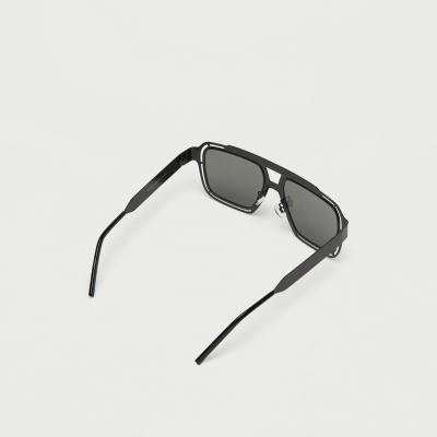 Tinted Full Rim Sunglasses with Nose Pads