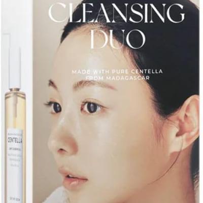 Centella Ampoule Foam & Centella Light Cleansing Oil