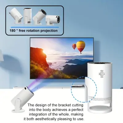 BESUS Mini Projector Q5 Portable 1080P Projector