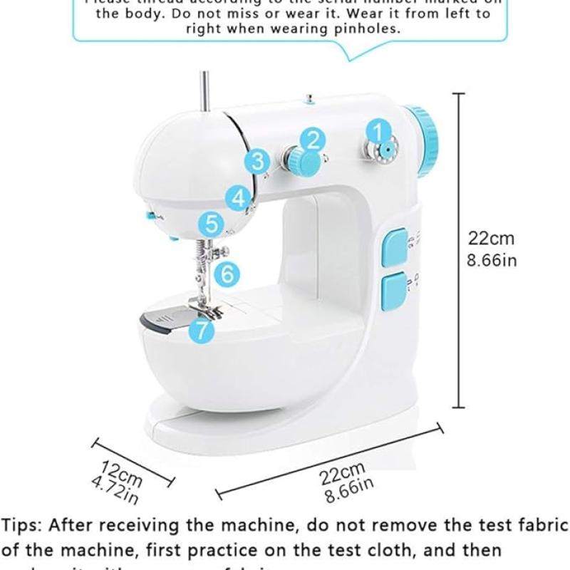 Mini Sewing Machines for Adults Portable Electric Manual