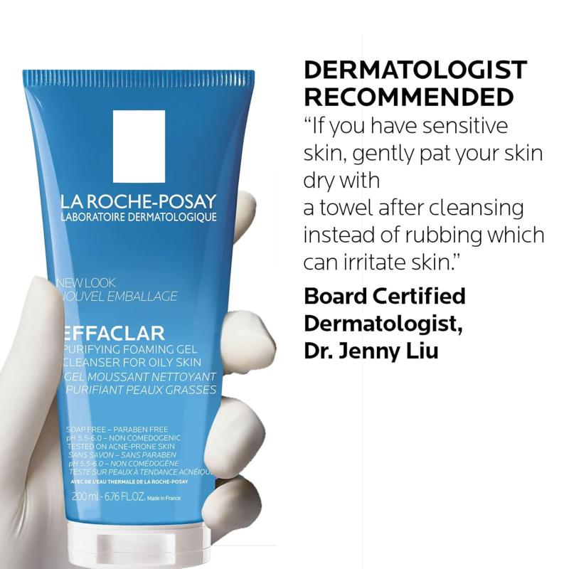 La Roche-Posay Effaclar Purifying Foaming Gel Cleanser Oily Skin, 200ml