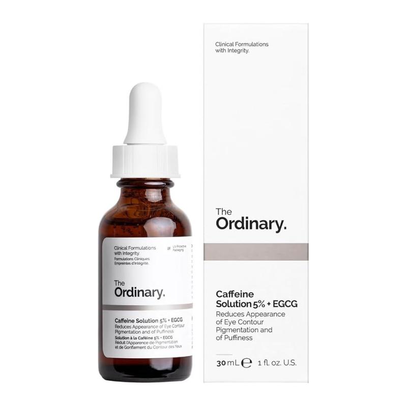 The Ordinary Caffeine Solution 5% + EGCG 1 oz Skin Care w Box Eye Treatment