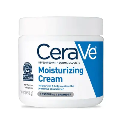 CeraVe Moisturizing Cream for Face and Body, Daily Moisturizer