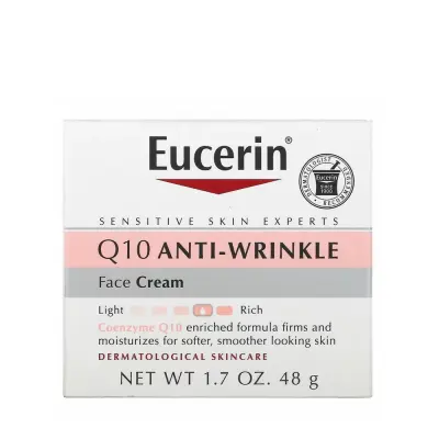 Eucerin Q10 Anti Wrinkle Face Creme 1.7oz