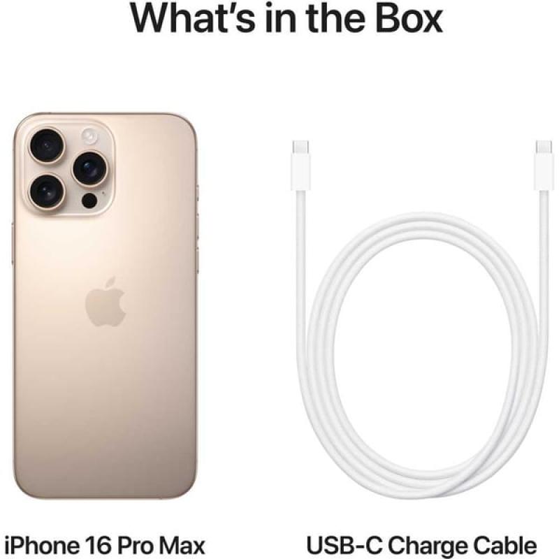 Apple iPhone 16 Pro Max (256GB) – Desert Titanium