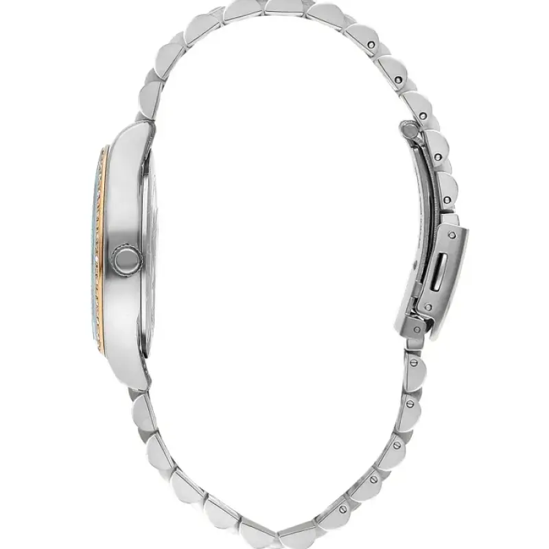 Analog MOP Dial with Crystals Analog Watch - For Women LC07818.220