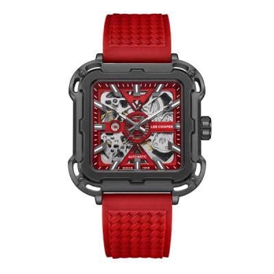 LEE COOPER Men Automatic Red Dial Watch - LC08072.688