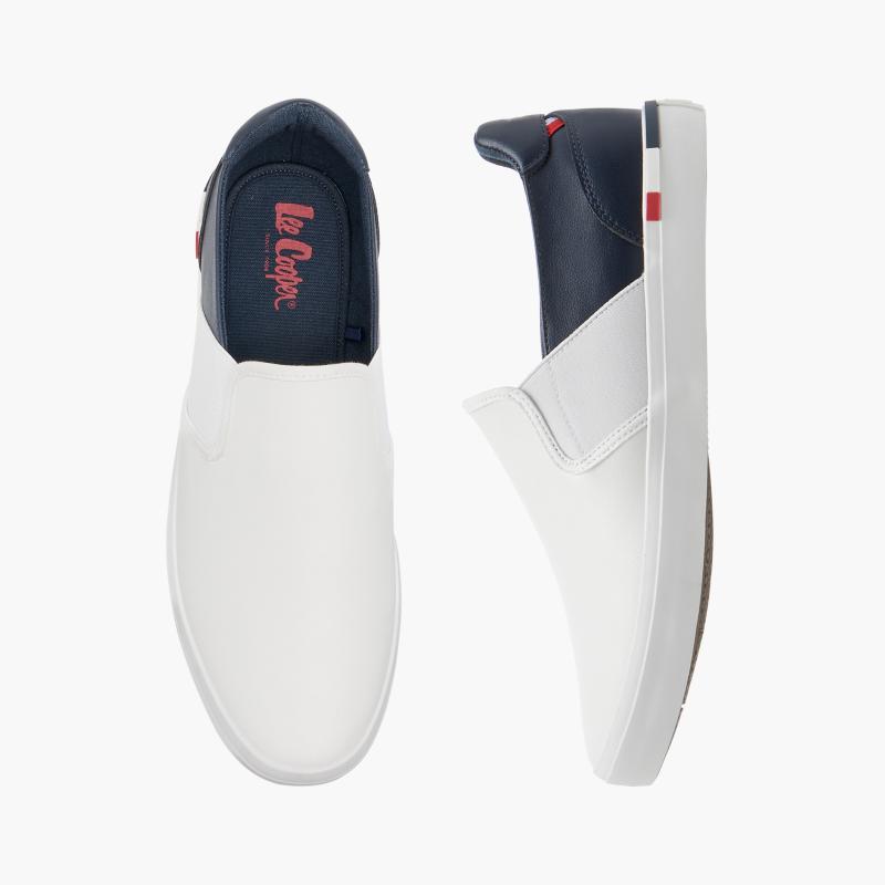 Lee Cooper Men's Shoe Colourblock Slip-On Loafers - PZ-3051