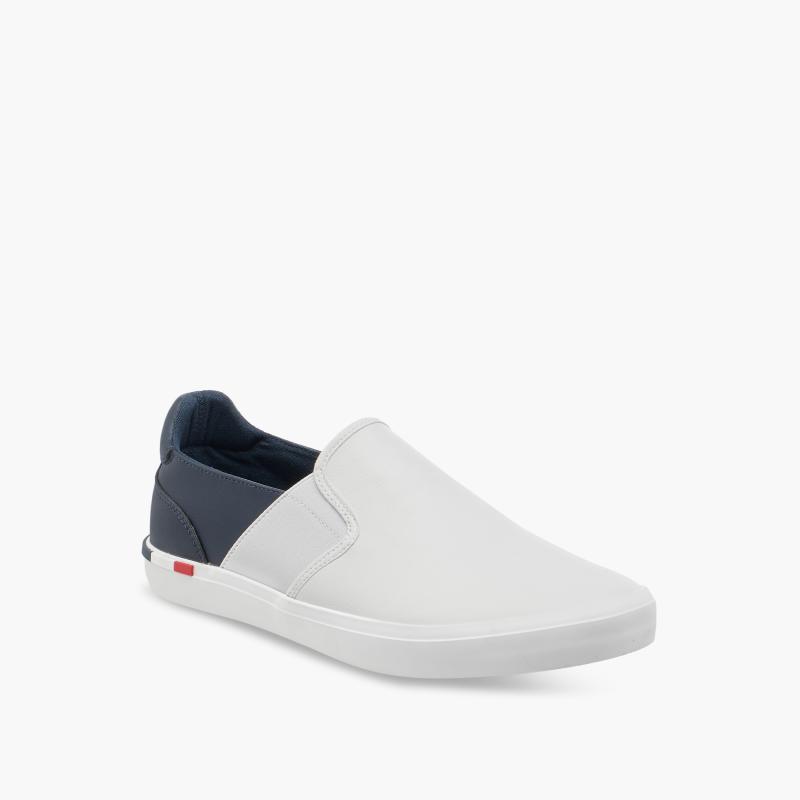 Lee Cooper Men's Shoe Colourblock Slip-On Loafers - PZ-3051