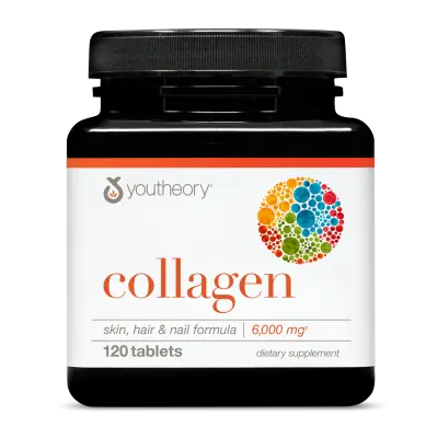 Collagen Skin Hair & Nail Formula -- 6000 mg - 120 Tablets