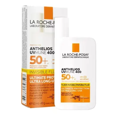 La Roche-Posay Anthelios UVmune 400 SPF50+ 50ml | Invisible Sun Fluid | EXP 10/2