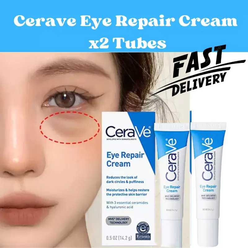 Eye Repair Cream Skincare Tighten Reduce Dark Circle Puffy Wrinkle Brightening