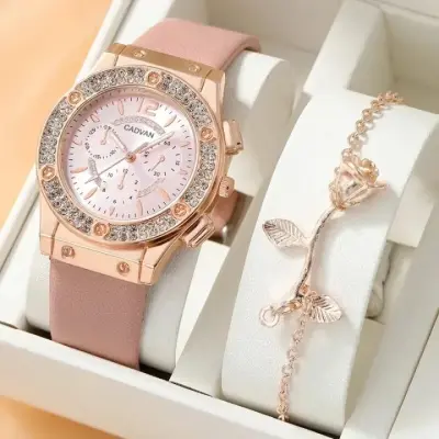 Watches Set Luxury Rhinestone