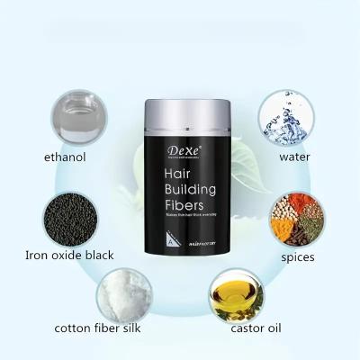 Dexe Black Colored Hair Building Fibers | 22g