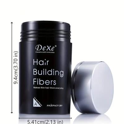 Dexe Black Colored Hair Building Fibers | 22g