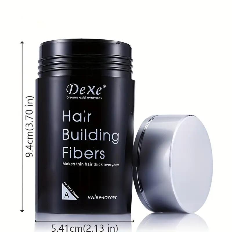 Dexe Black Colored Hair Building Fibers | 22g